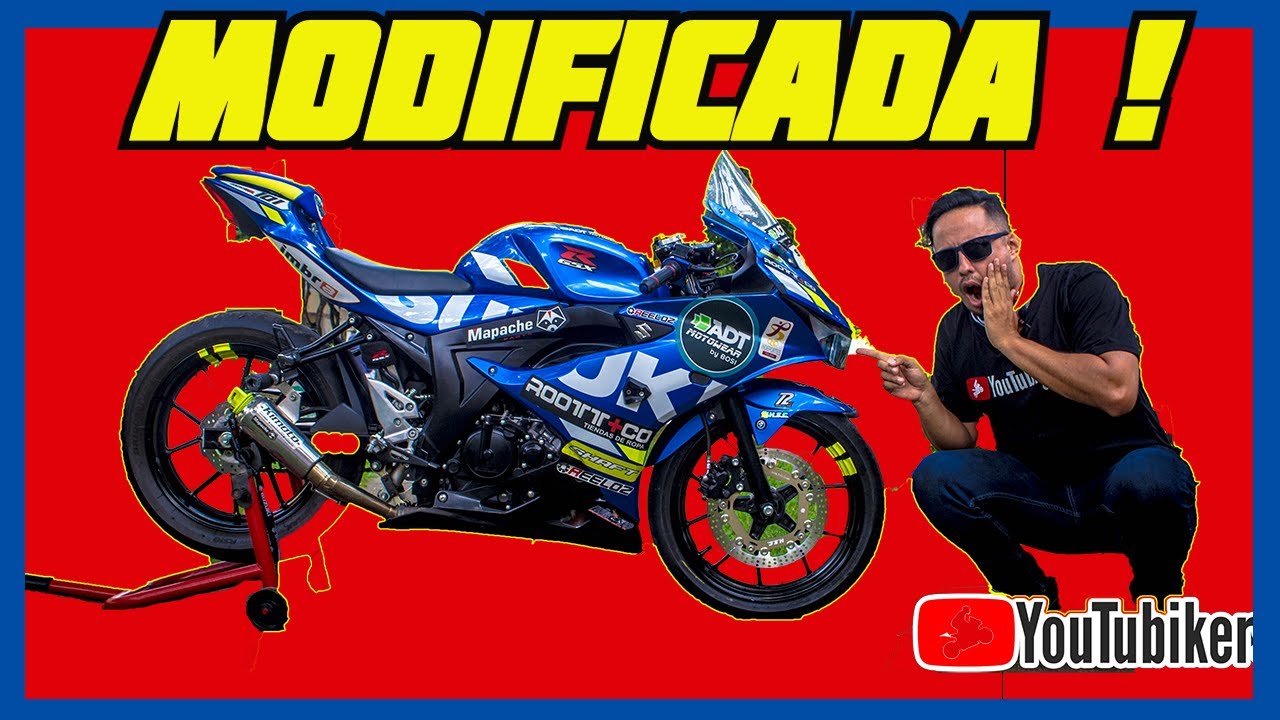🔵 SUZUKI GSX R 150 MODIFICADA para CARRERAS🔥 (💵PRESUPUESTO💵) la MOTO de @BALITA101 🚀