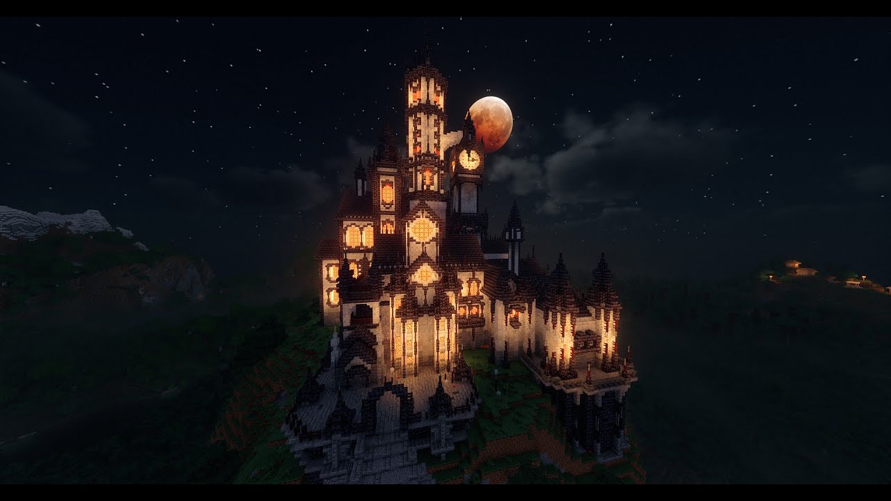 Minecraft Timelapse | Dracula's Castle Ⅱ 🦇