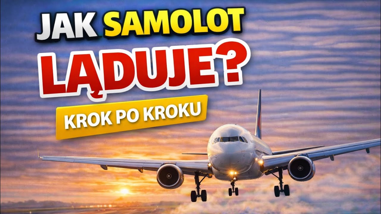 Dlaczego lądowanie to najtrudniejszy moment lotu?