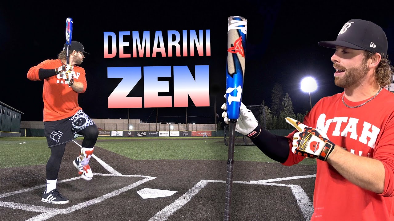 Удары с битой DEMARINI ZEN | Обзор бейсбольной биты BBCOR