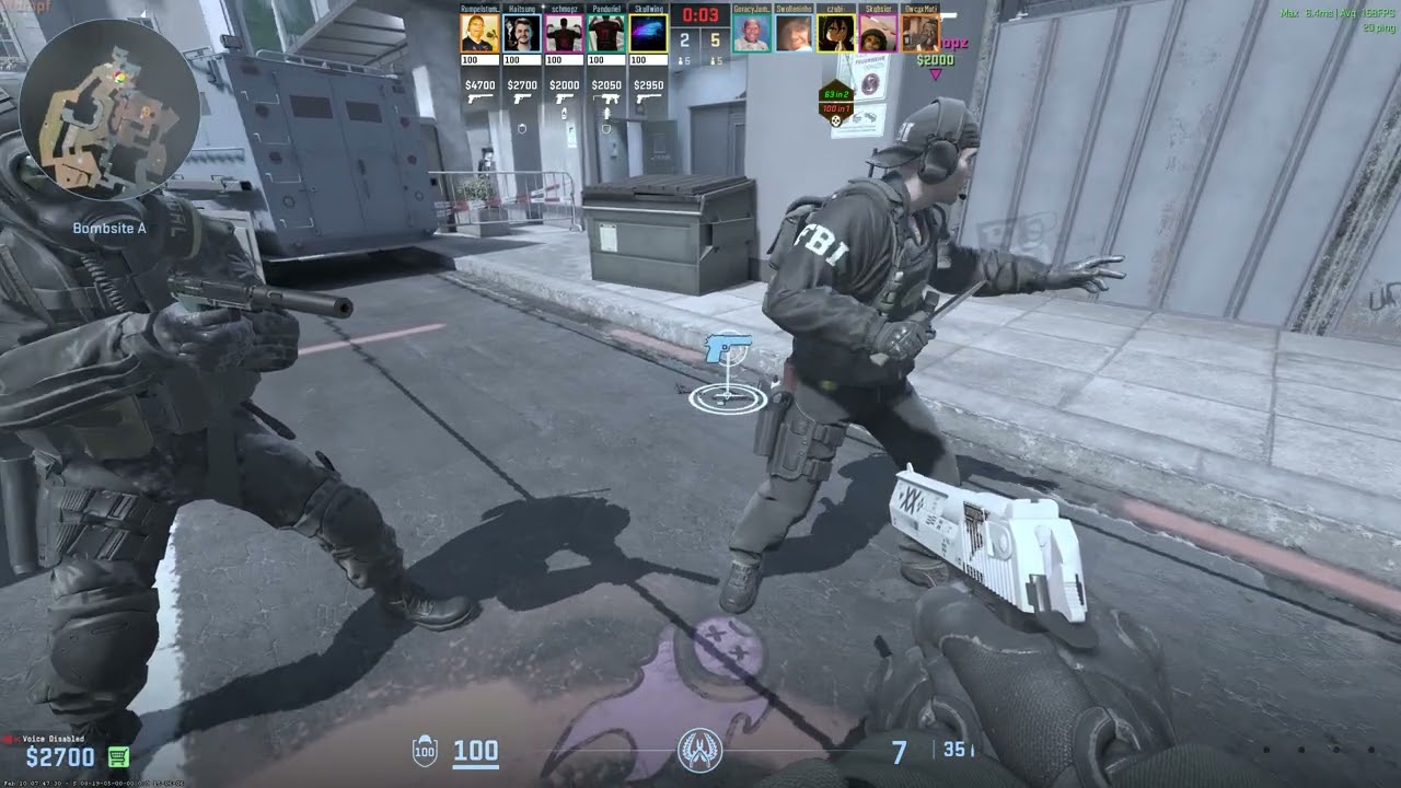 CS2 | Faceit | Overpass - Elo 1131