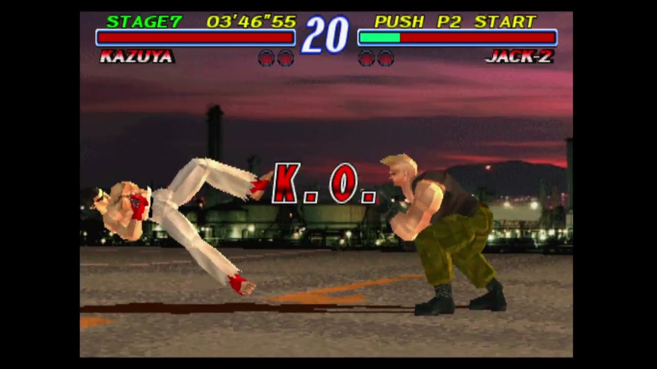 Tekken 2 (Arcade History) - Kazuya