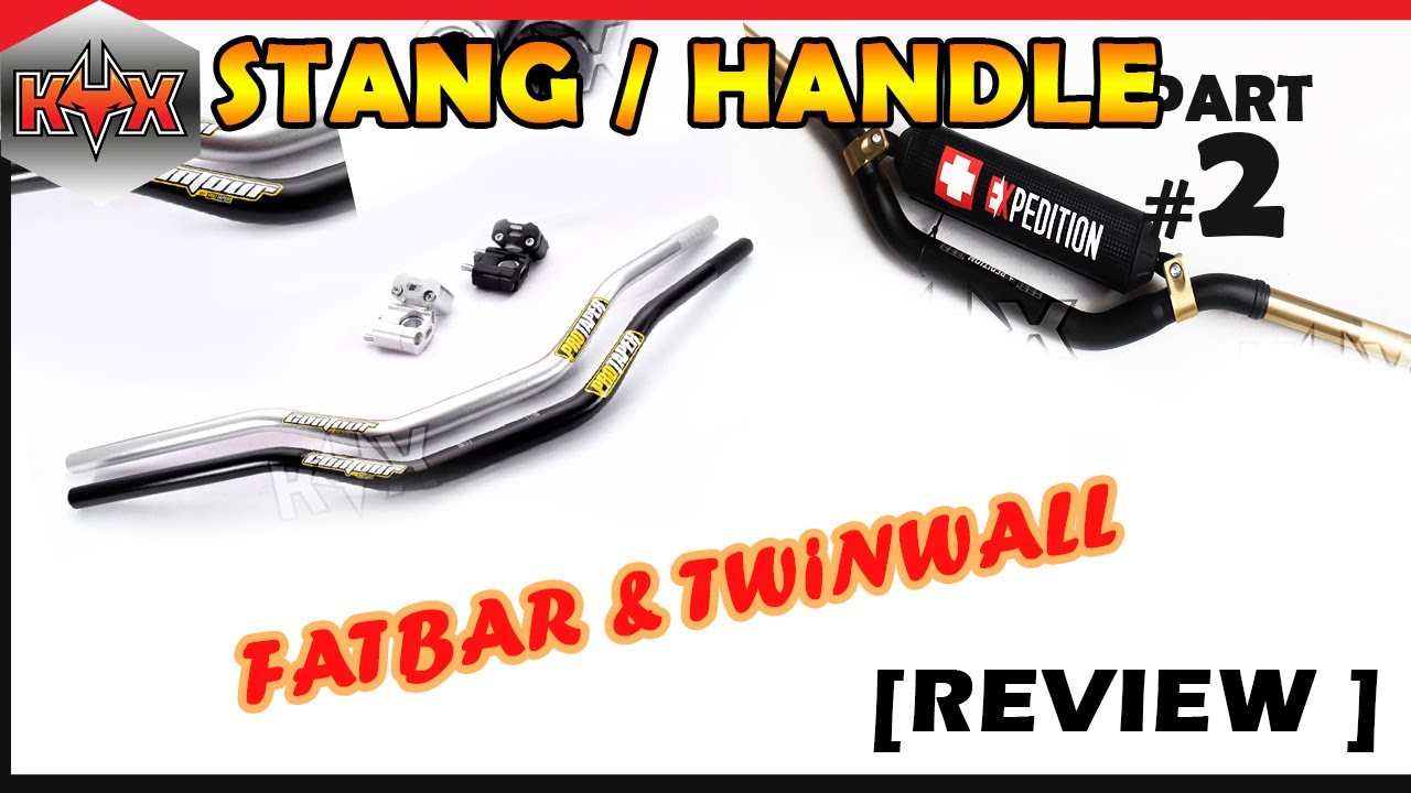 BAHAS PERBEDAAN STANG FATBAR DAN TWINWALL !! LENGKAP