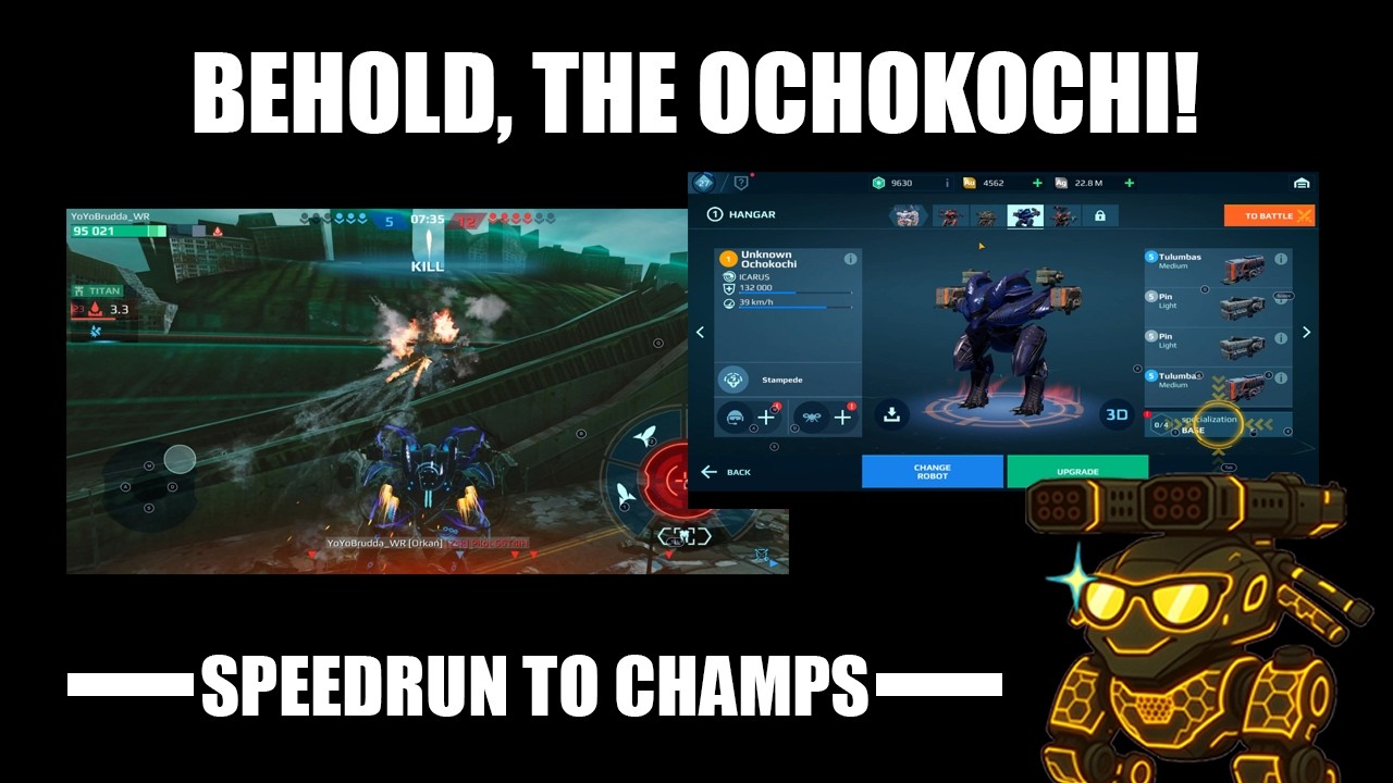 Our First T4 Robot (#18) | War Robots Speedrun