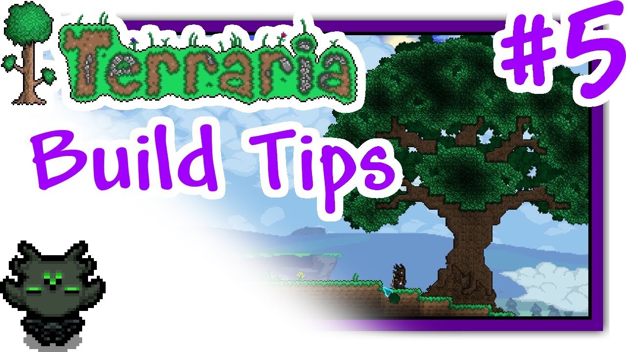 Terraria | Build Tips 5 | Tree Sculpting