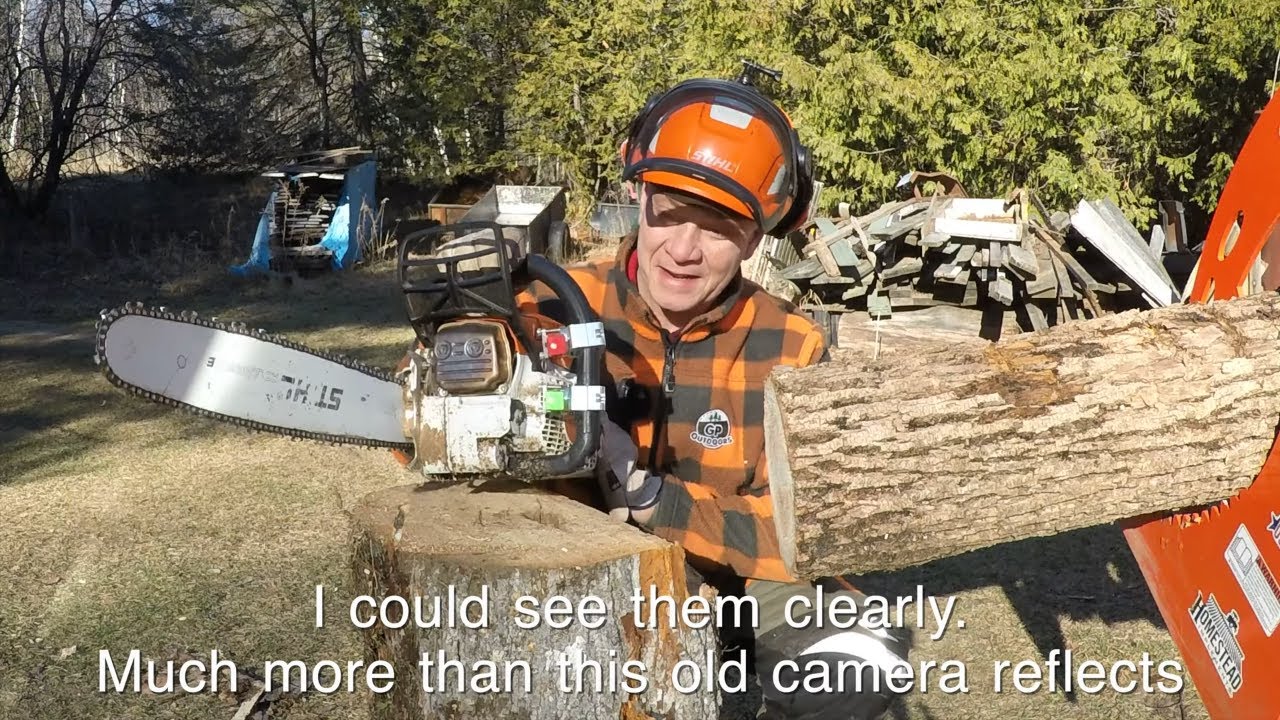 636 Firewood ProSizer. Green or Red?  Fire Wood Laser Marker. Consistent Firewood lengths. STIHL 4K