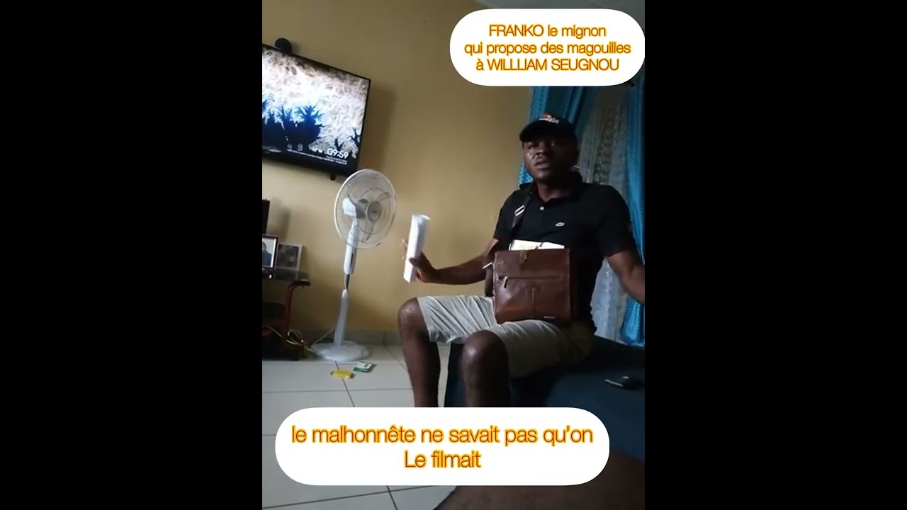 Voil&agrave; franko le mignon qui proposait des magouilles &agrave; William SEUGNOU 😂