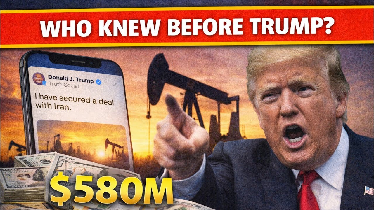 580 миллионов долларов заработано непосредственно перед тем, как Трамп опубликовал пост в социаль...