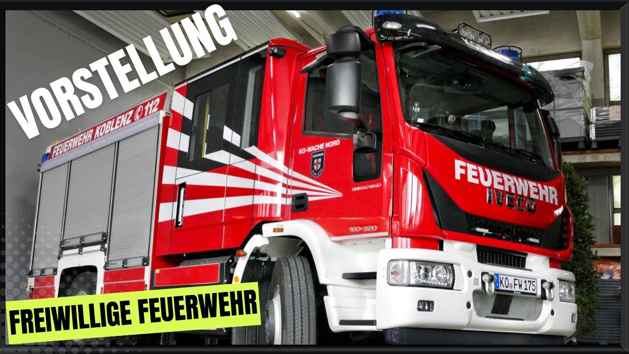 Das sind die brandneuen Feuerwehrfahrzeuge: Das neue HLF & das LF 20 KatS für die Feuerwehr Koblenz