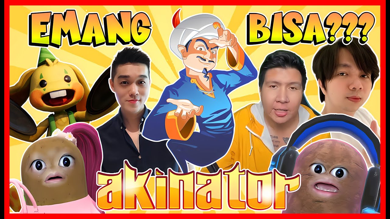 APAKAH DUKUN AKINATOR INI BISA MENEBAK SEMUA PIKIRAN KITA ?? Feat @MOOMOO