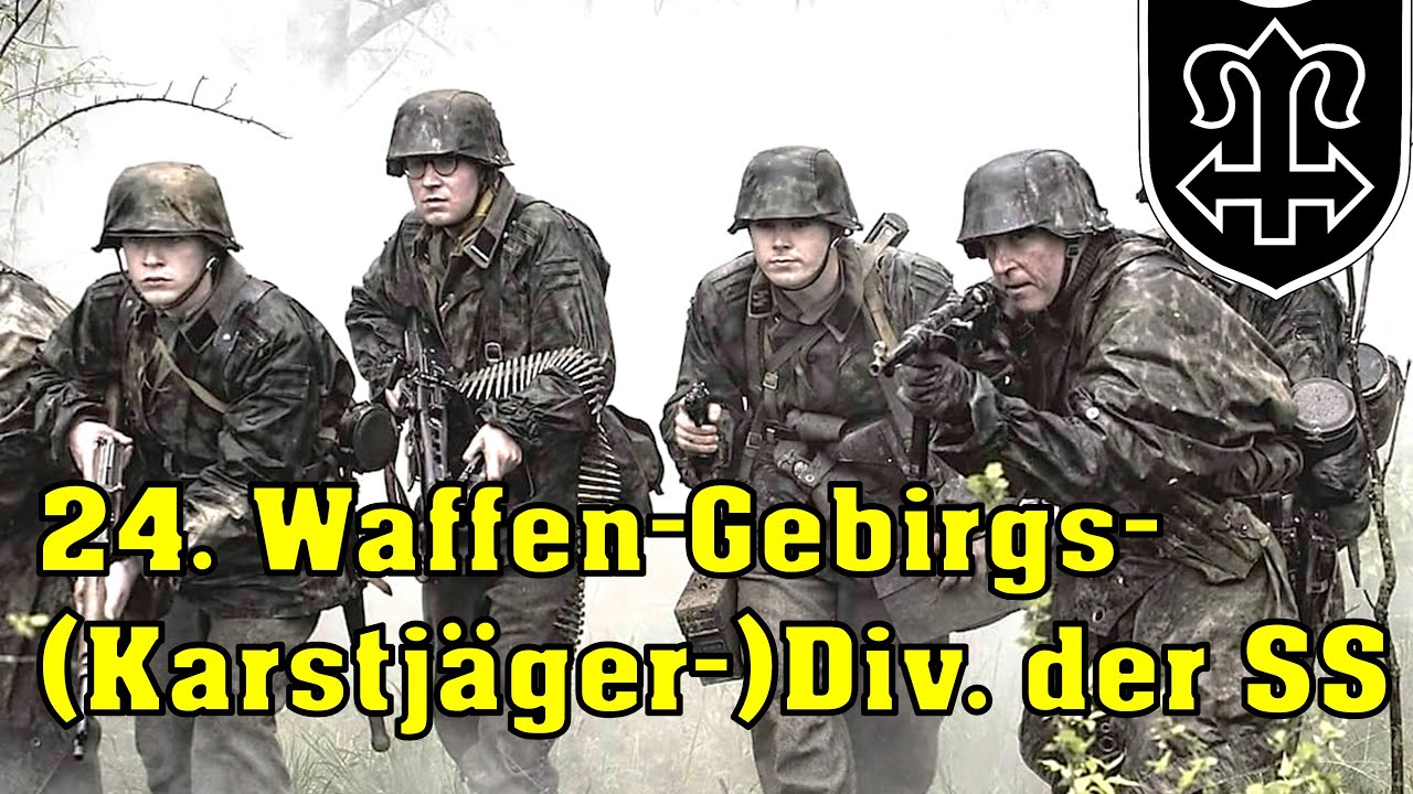 Die 24. Waffen-Gebirgs-(Karstjäger-)Division der SS |Aufstellung, Einsatz und Kriegsverbrechen|