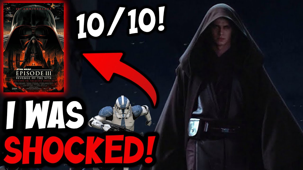 Seeing Revenge of the Sith 20th Anniversary In the Movie Theater and What SURPRISED Me!