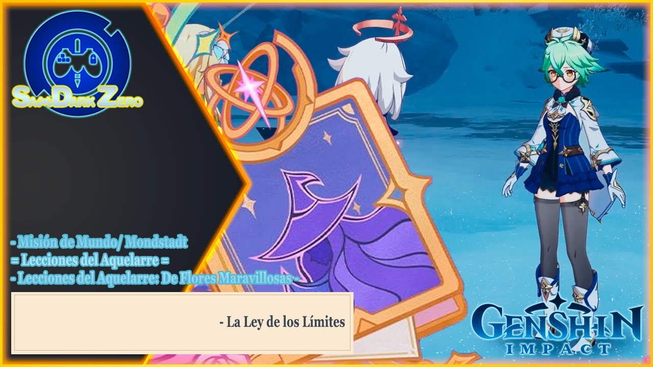 Genshin Impact - La Ley de los Límites - (Misión de Mundo/ Mondstadt)