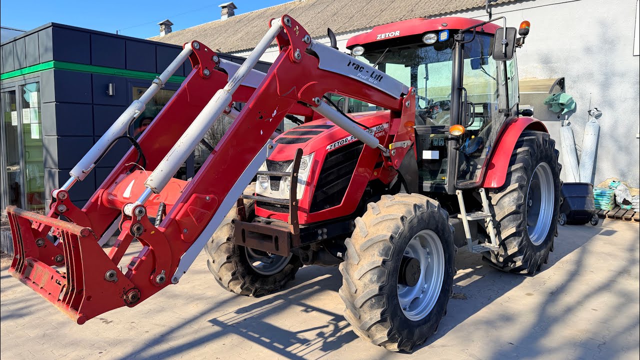Zetor Proxima 100 POWER AUTOMATIC POWERSHIFT, 2014 rok, z turem TRAC LIFT PROFI LINE, 4017mtg