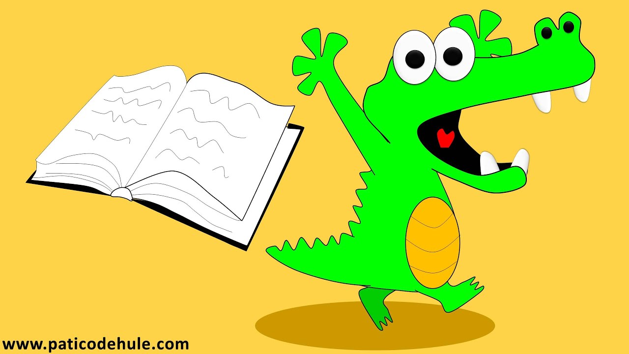Paco, el cocodrilo que no le gustaba leer - Incentivar lectura infantil - Libros y niños