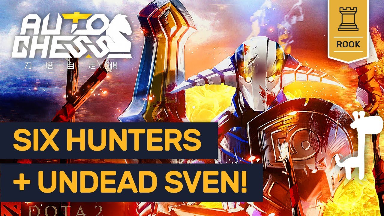 ★★ SVEN UNDEAD HUNTERS!! Dota Auto Chess HIGHEST AUTO ATTACK LINEUP?!