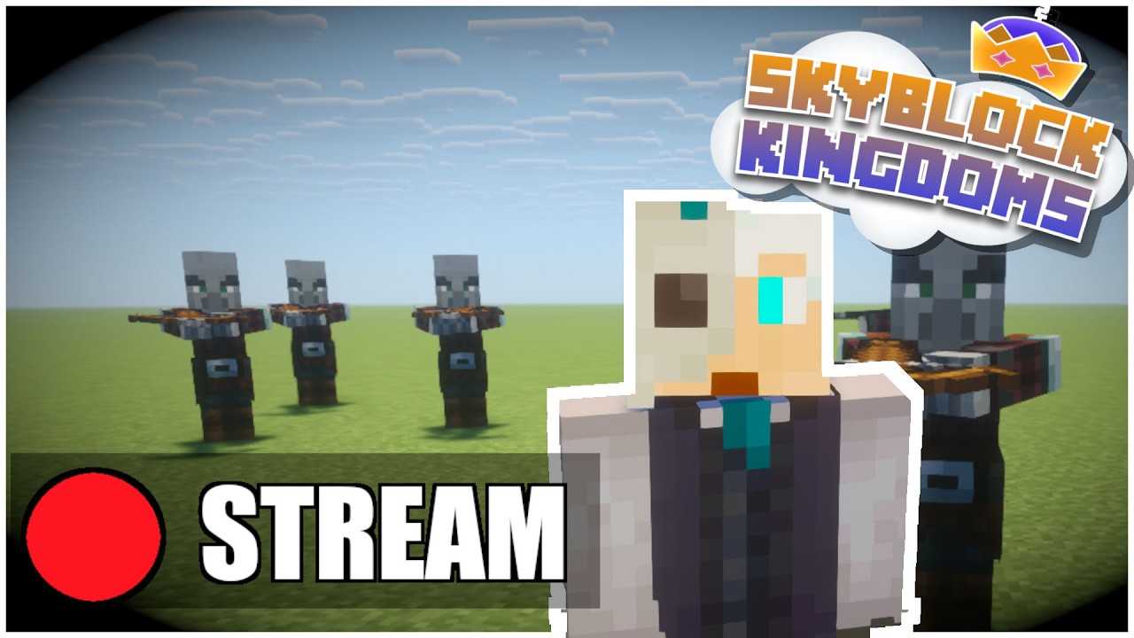 MEN on Skyblock Kingdoms SMP | English/Gaeilge