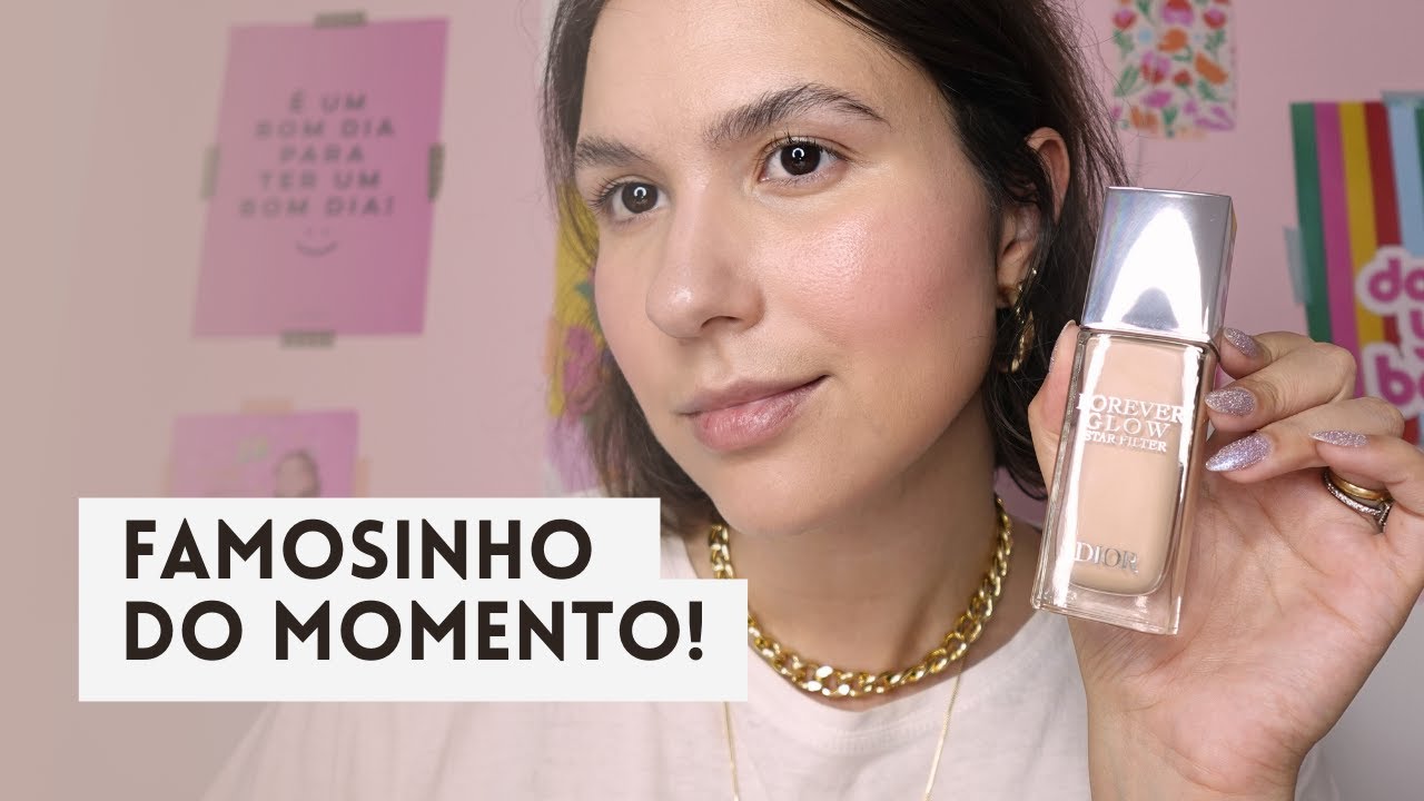 TESTANDO: Iluminador líquido Forever Glow Star Filter - Dior | cor 1