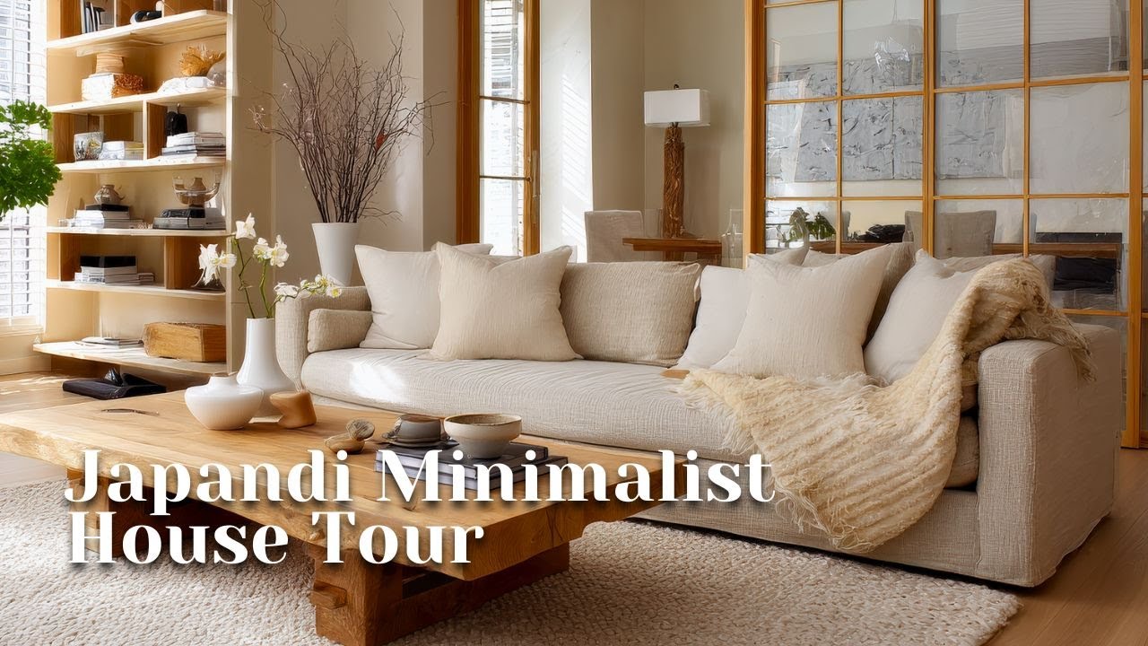Japandi Minimalist House Tour | Peaceful Luxury Living with Nordic And Japanese Influences