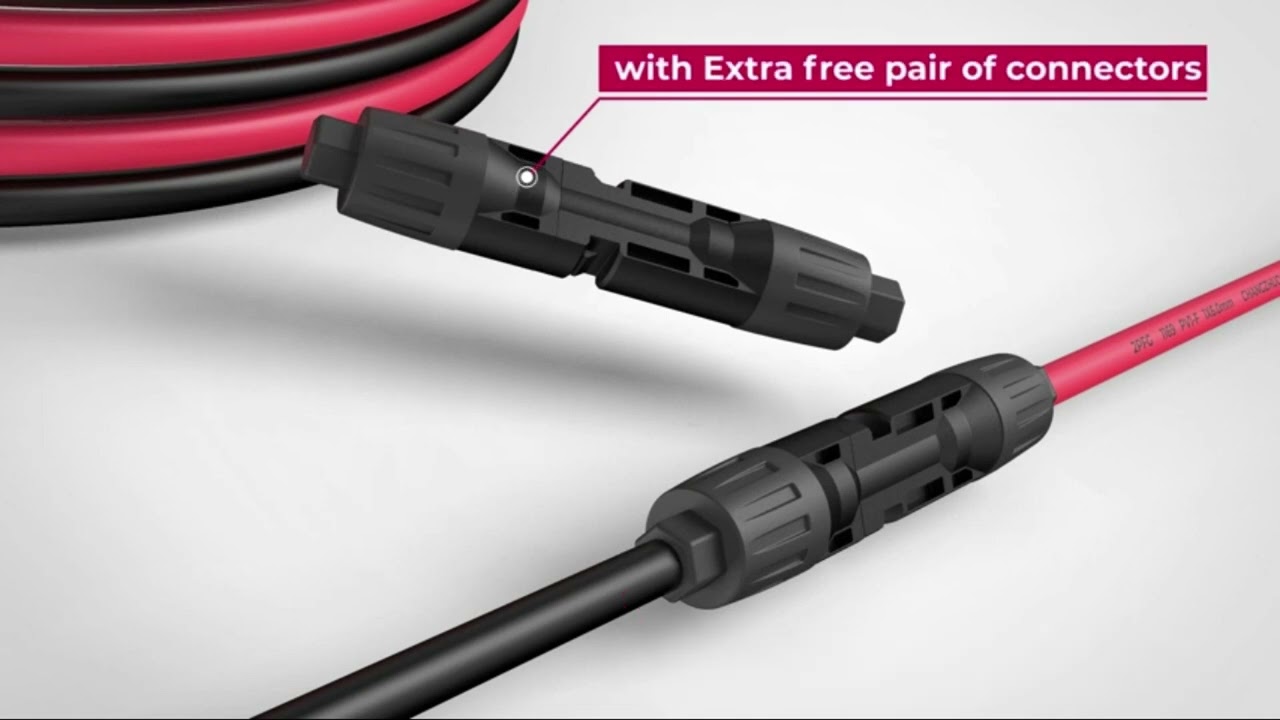 MC4 DC 1500V Cable