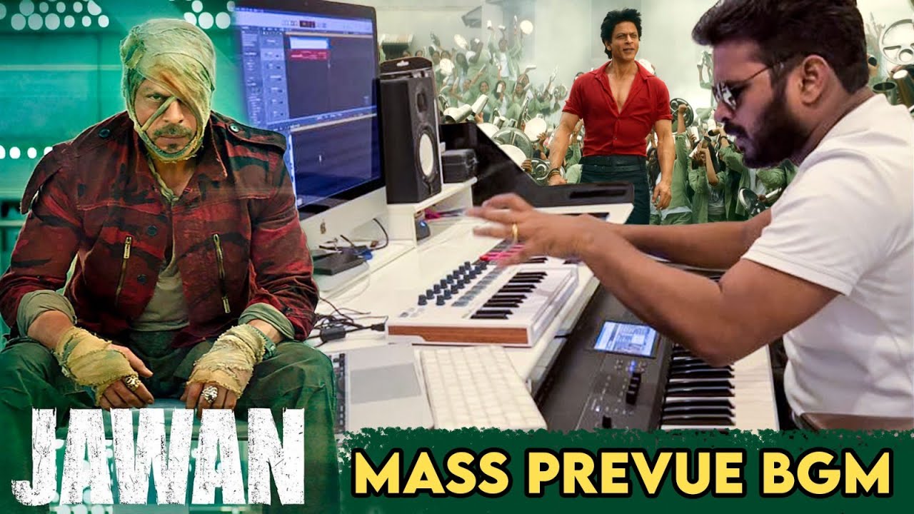 Jawan Mass Prevue Bgm By Raj Bharath | Shah Rukh khan | Anirudh | Atlee