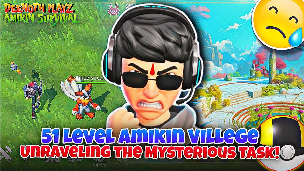 51 Level Amikin Village: 🌿😲 Unraveling the Mysterious Task!😳