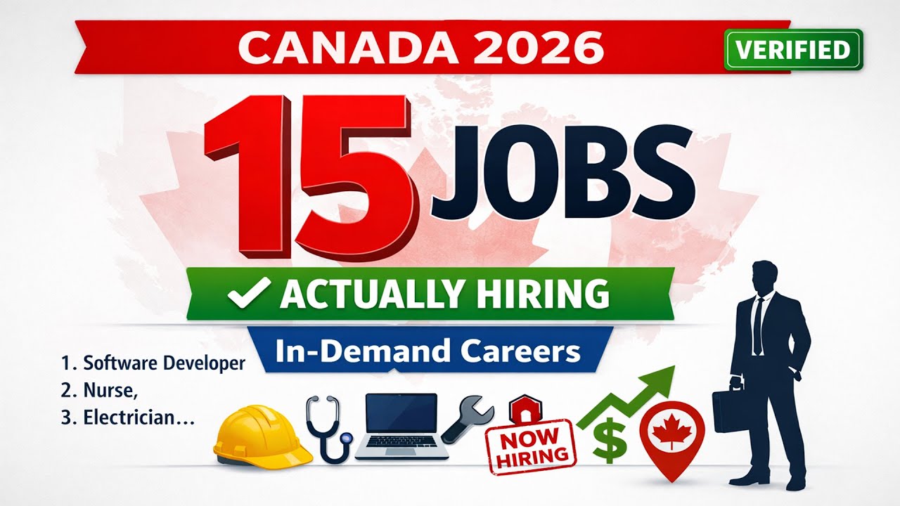 15 In-Demand Jobs in Canada for 2026 That Are ACTUALLY Hiring