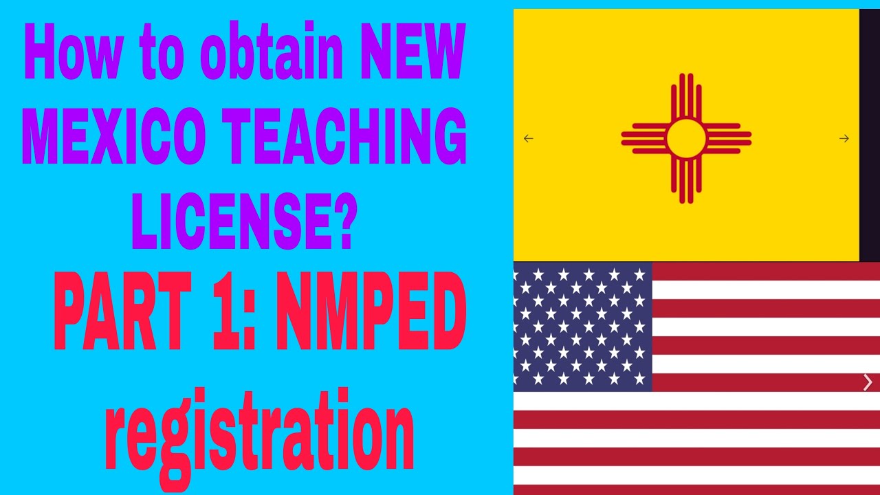 How to get the New Mexico Teaching License?| Part 1 NMPED Registration