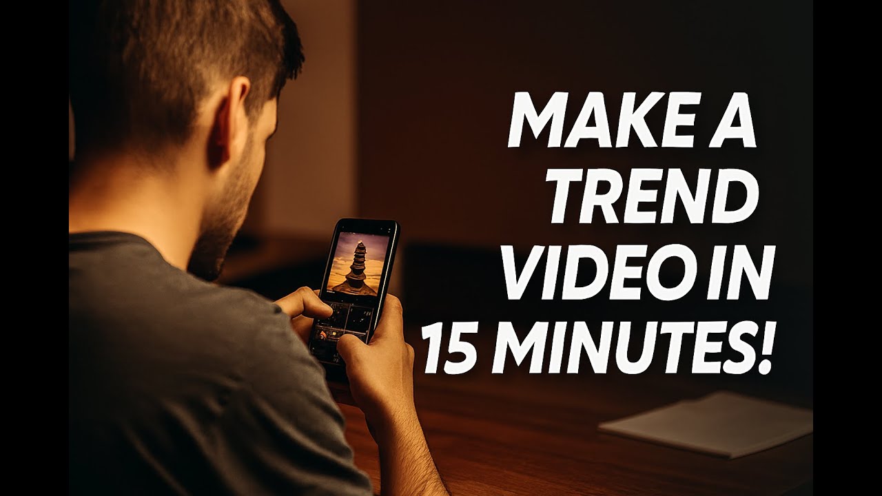 Make a Trend Video in 15 Minutes!