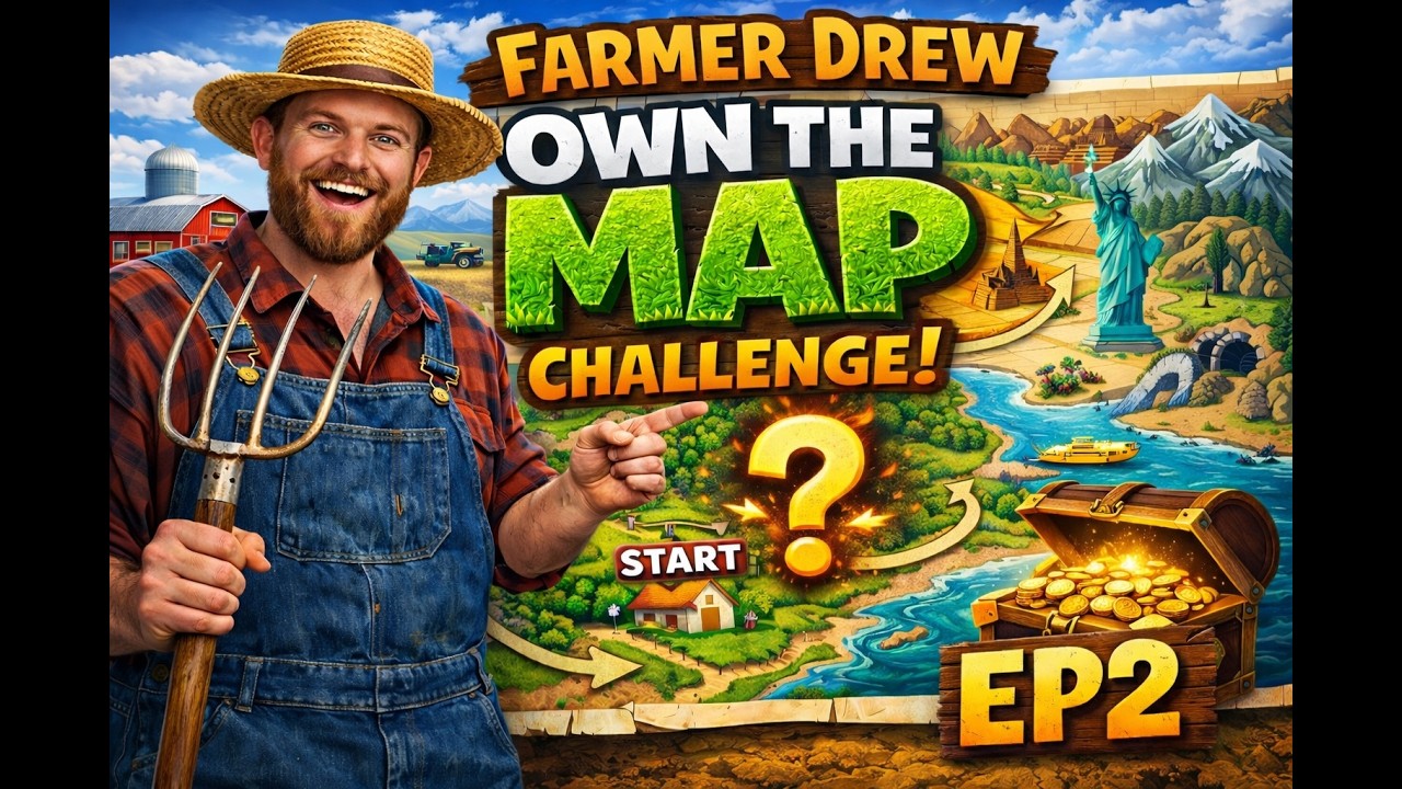 Farming Simulator 25 Own The Map Challenge EP2 | The Farm EXPANDS! 🚜💰