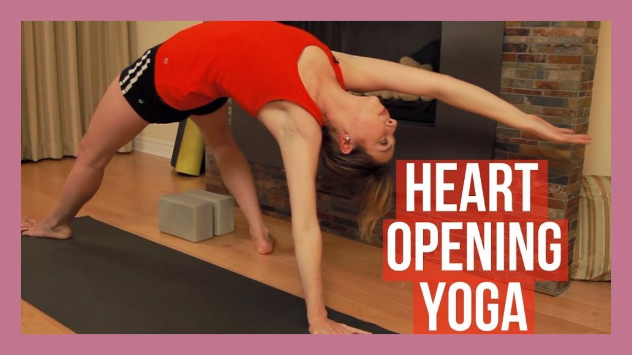 45 min Heart Opening Yoga - Yoga for Chest, Shoulder & Upper Back Flexibility