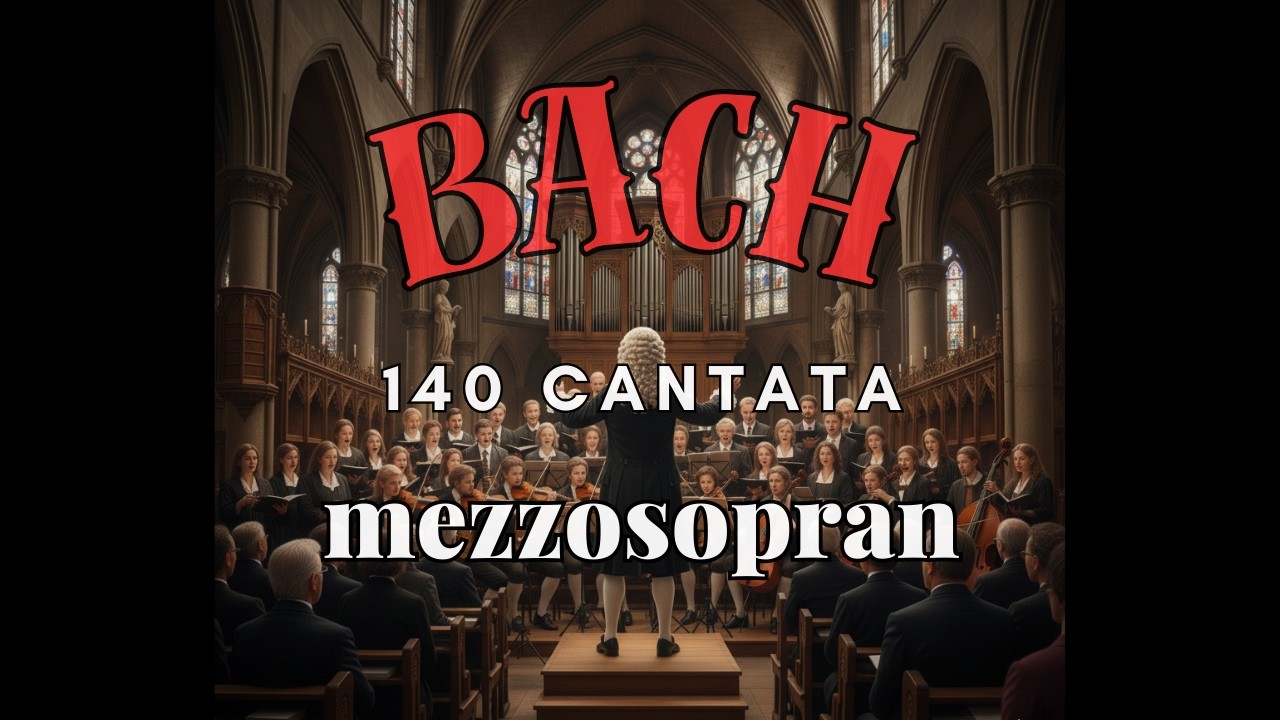 Bach Cantata 140 Mezzosopran Wachet auf, ruft uns die Stimme/Sleepers wake! loud sounds the warning