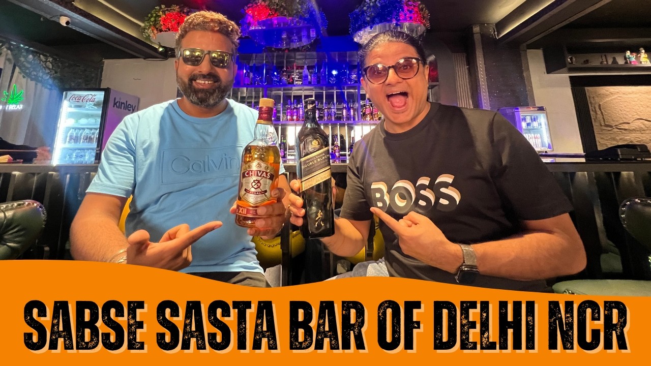 Rs 159 Mein Jameson Whisky | Most Affordable Bar | City ka Theka