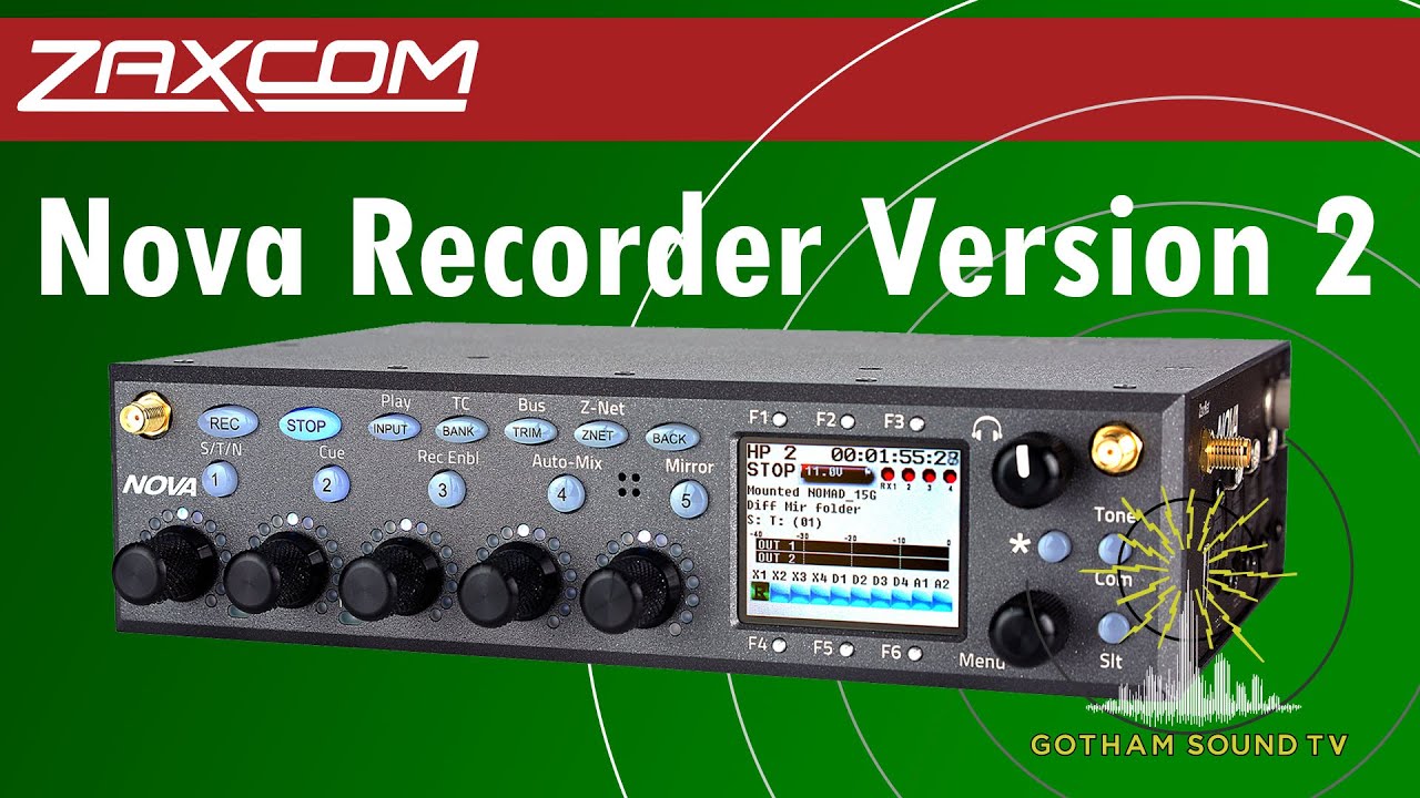 Zaxcom Nova Firmware v2