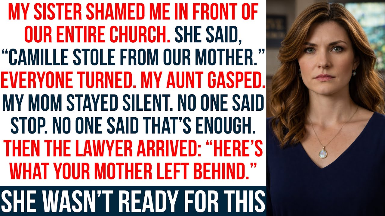 My Sister Shamed Me In Front of the Church — Then the Will Changed Everything