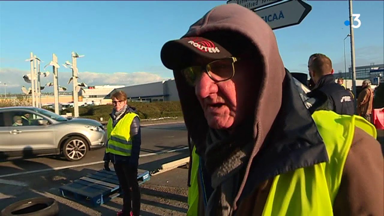 Les gilets jaunes toujours mobilisés à Boulogne-sur-Mer ce lundi