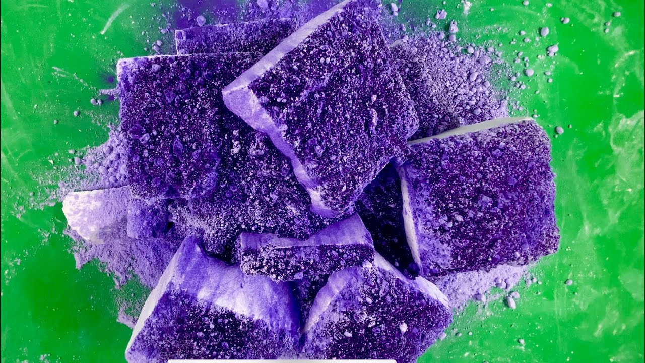 ASMR ~ 11 BLOCKS ADER GYM CHALK CRUSH ~ #DOMESTICVIOLENCEAWARENESS