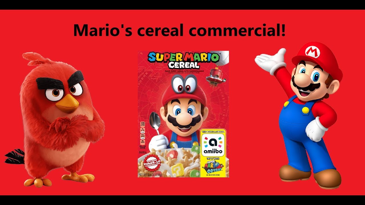 ABTF Red short: Mario's Cereal Commercial!