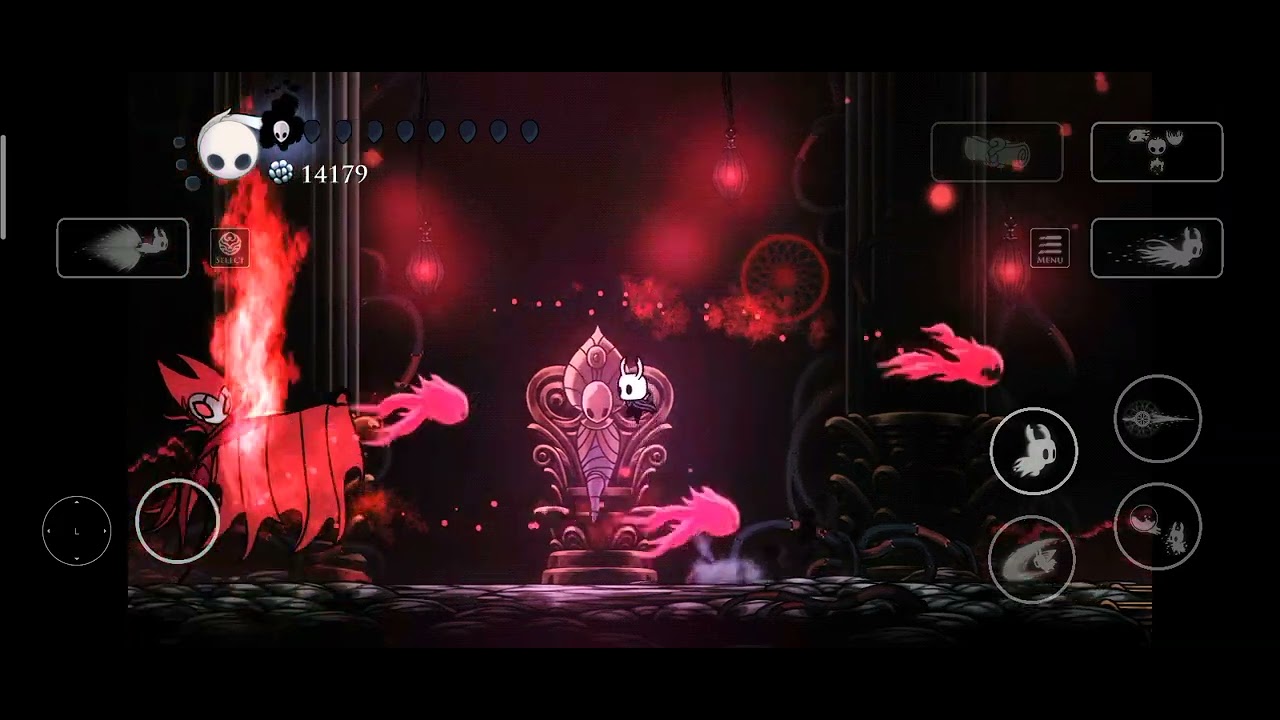 HOLLOW KNIGHT| Pure vessel + NKG beated on mobile (NO HEALING)