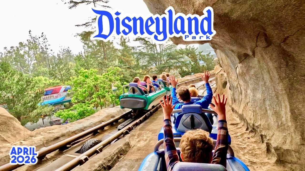 Full Morning Disneyland Walkthrough + Ride the Monorail Full Tour & The Matterhorn Bobsled!