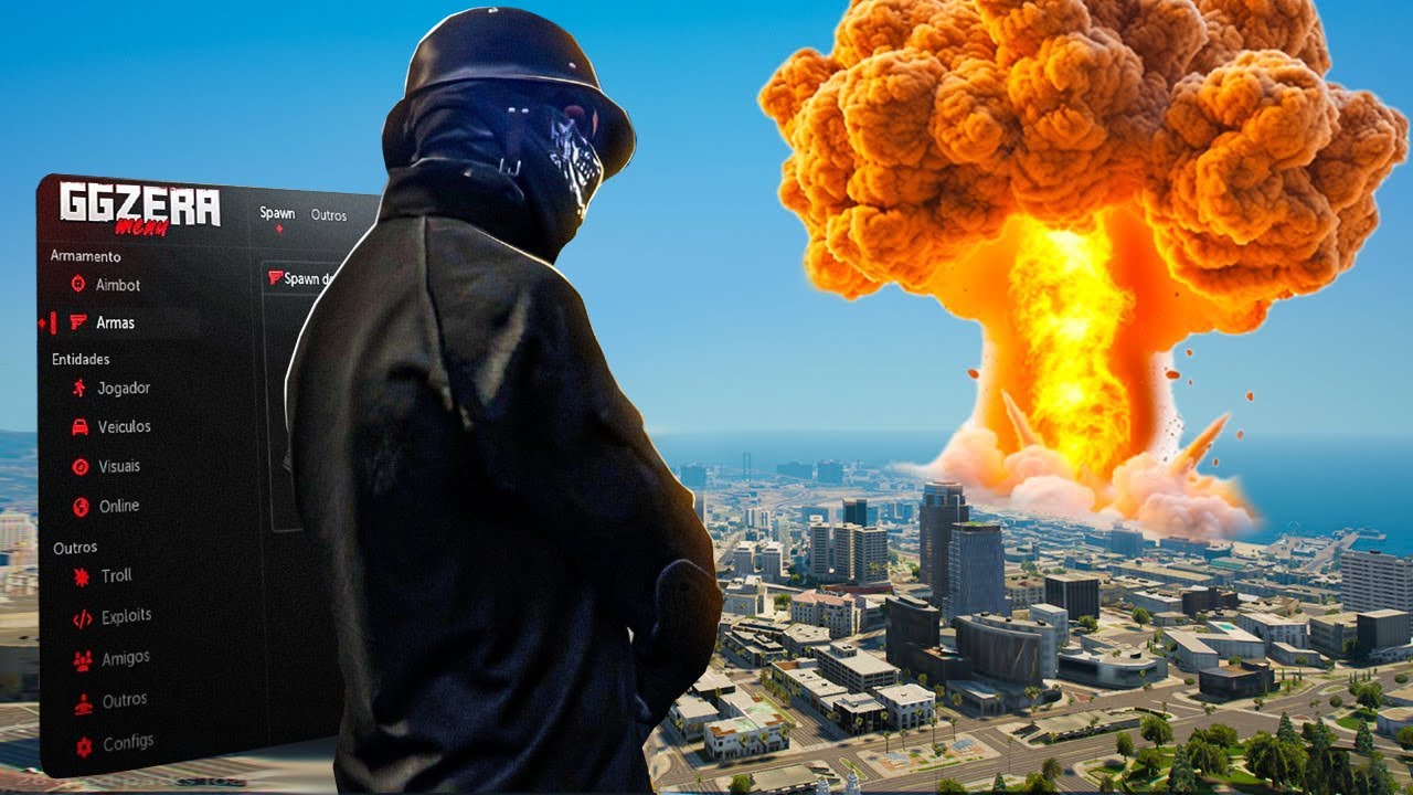 Derrubei o servidor de um Scammer no Gta rp ( GGzera Menu )