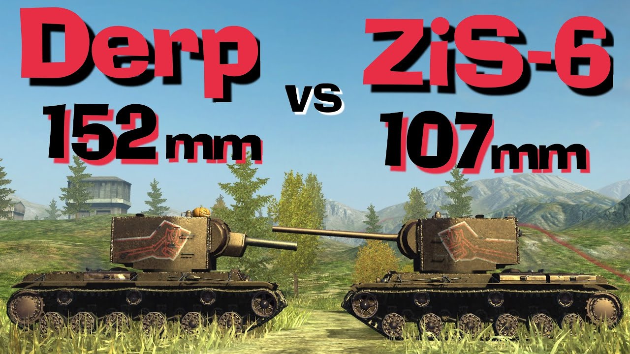 WOT Blitz Face Off || KV-2 ZiS-6 vs 152mm Derp