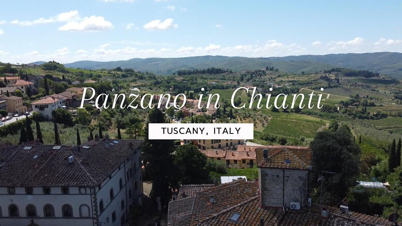 Tuscany Drone 4K &ndash; Panzano in Chianti Aerials | Relaxing Cinematic Footage