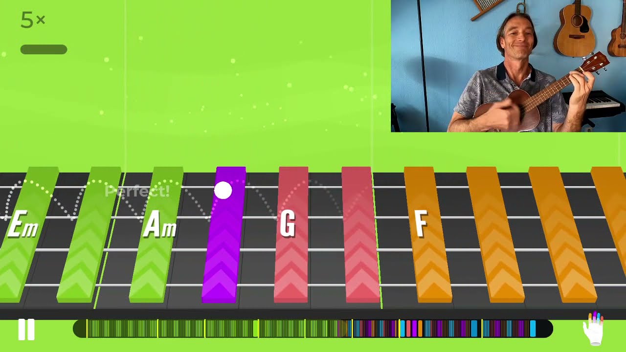 Jason Mraz I'm Yours Ukulele 3 Yousician chords