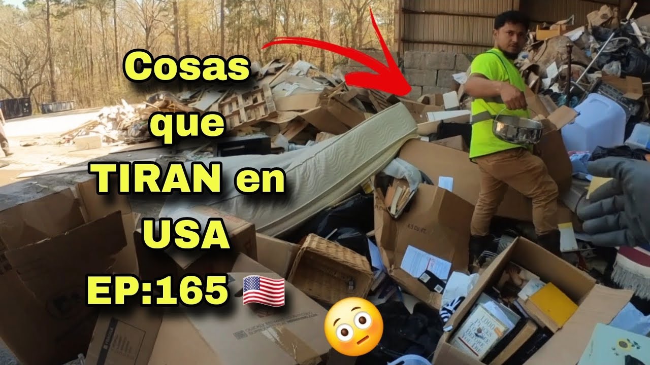 Cosas que TIRAN en USA EP:165 🇺🇸😱 Tantas Cosas TIRAN a la BASURA 😧♻️🤑