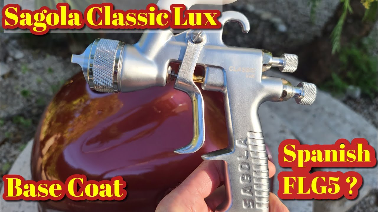 Sagola Classic Lux, LVLP Low Air Consumption All-rounder Small Compressor Spray Guns