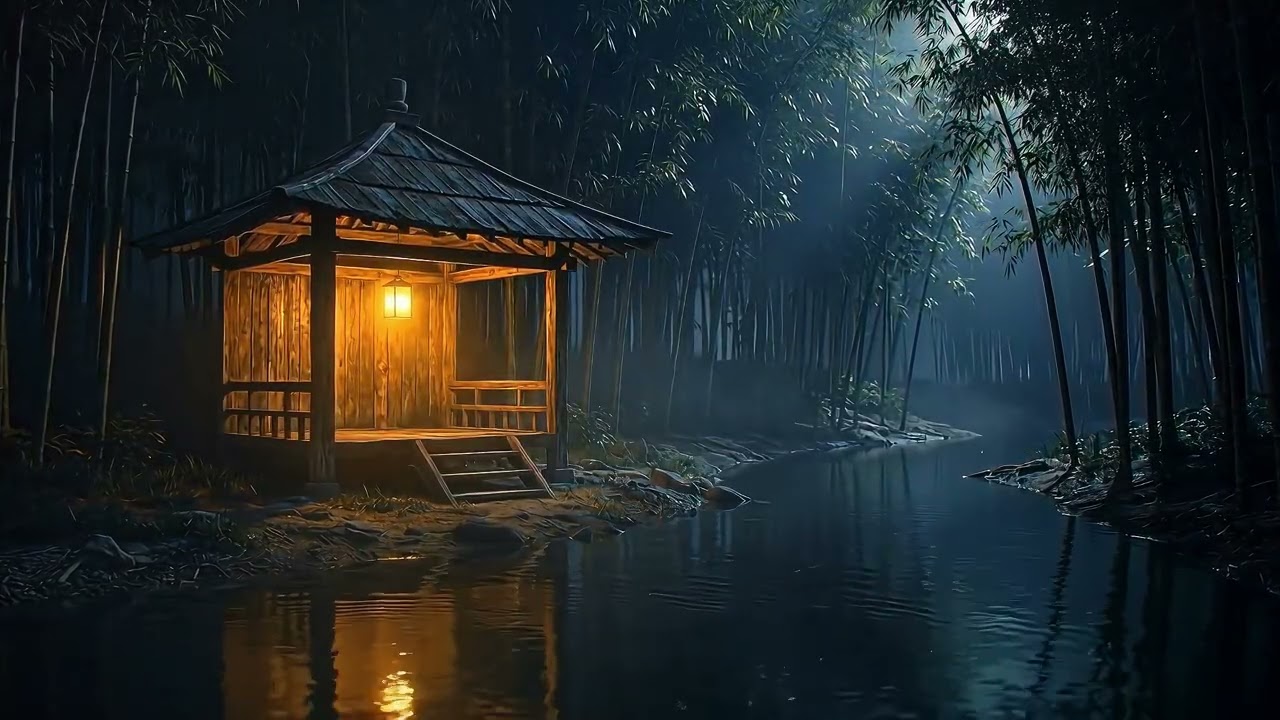 Zen Garden Lofi - Night Ambience | Lost Low | Beats to Relax/Study/Sleep