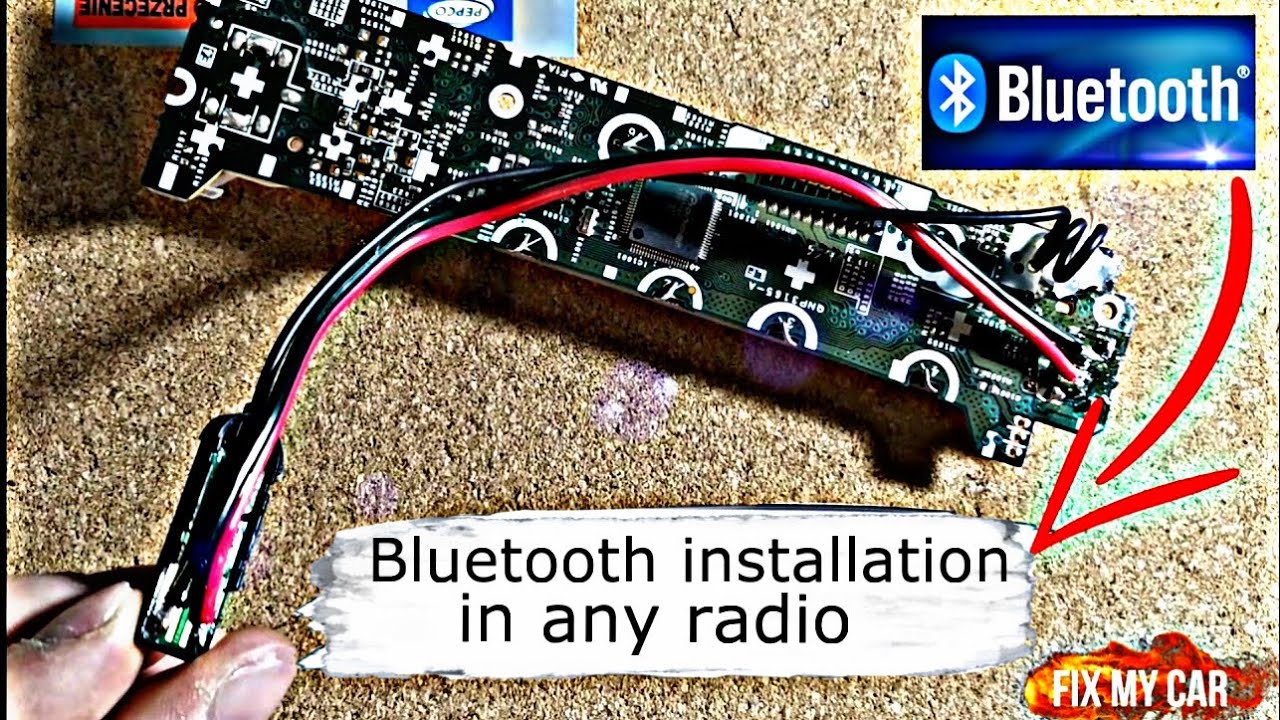 Bluetooth installation in any radio | Fix My Car Garage