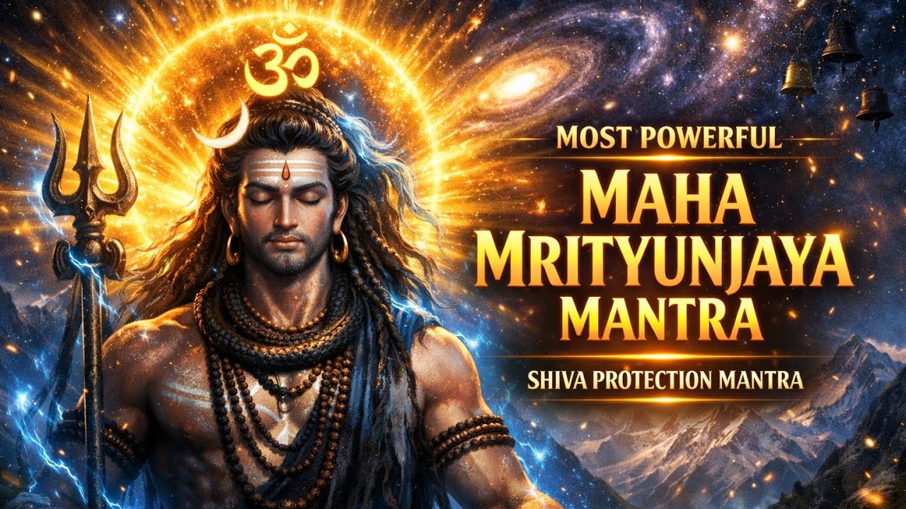 महामृत्युंजय मंत्र | Maha Mrityunjaya Mantra 🔱 | Om Tryambakam Yajamahe | Ananta Rhythm 