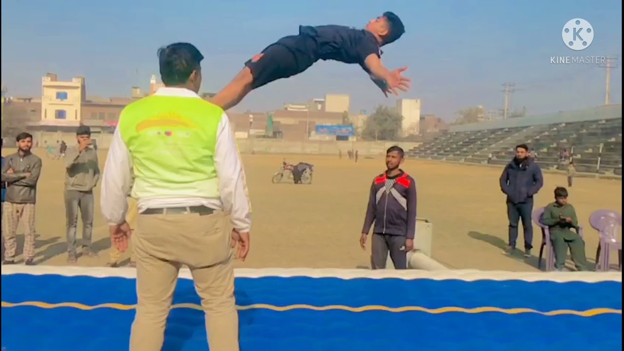 Gymnastics Air track|First time in Pakistan Sir Nazar Muhammad|USA imported|Buy online & earn money